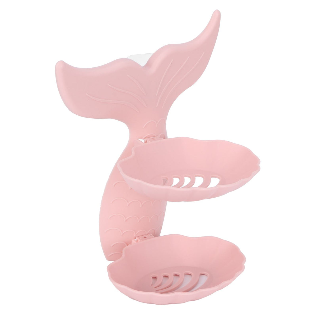 Double Layers Soap Box Wall-Mounted Soap Holder Drain Rack for Bathroom Supplies