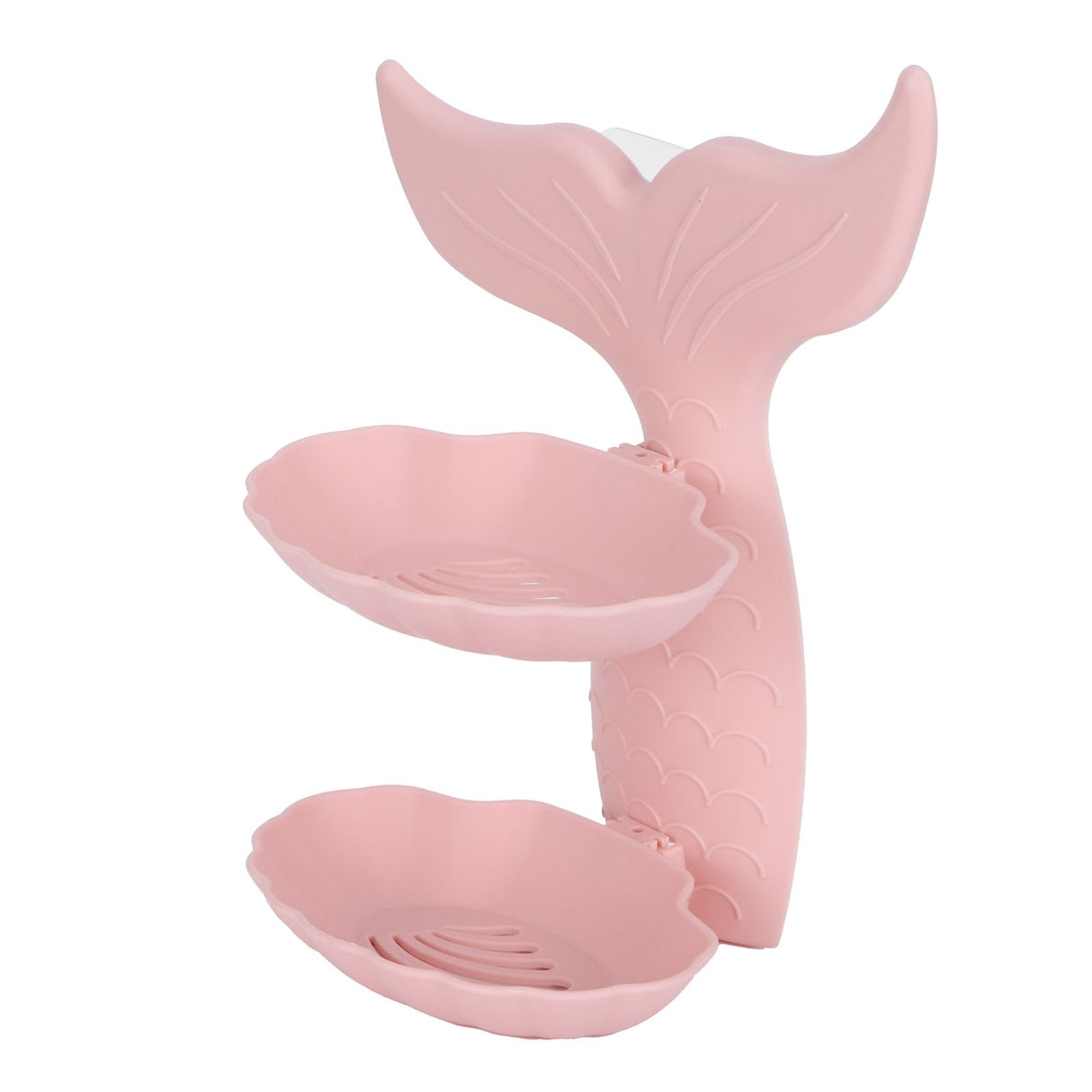 Double Layers Soap Box Wall-Mounted Soap Holder Drain Rack for Bathroom Supplies