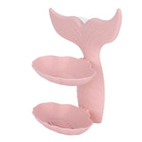 Double Layers Soap Box Wall-Mounted Soap Holder Drain Rack for Bathroom Supplies - Top-Down View