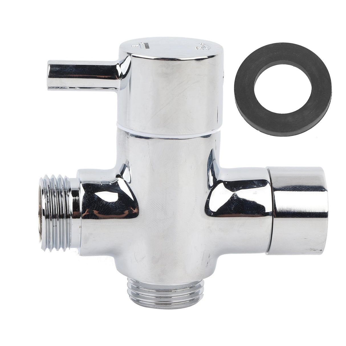 G1/2 Shower Head Diverter Valve Shower Arm Splitter for Hand Showerhead and Fixed Spray Head