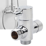 G1/2 Shower Head Diverter Valve Shower Arm Splitter for Hand Showerhead and Fixed Spray Head