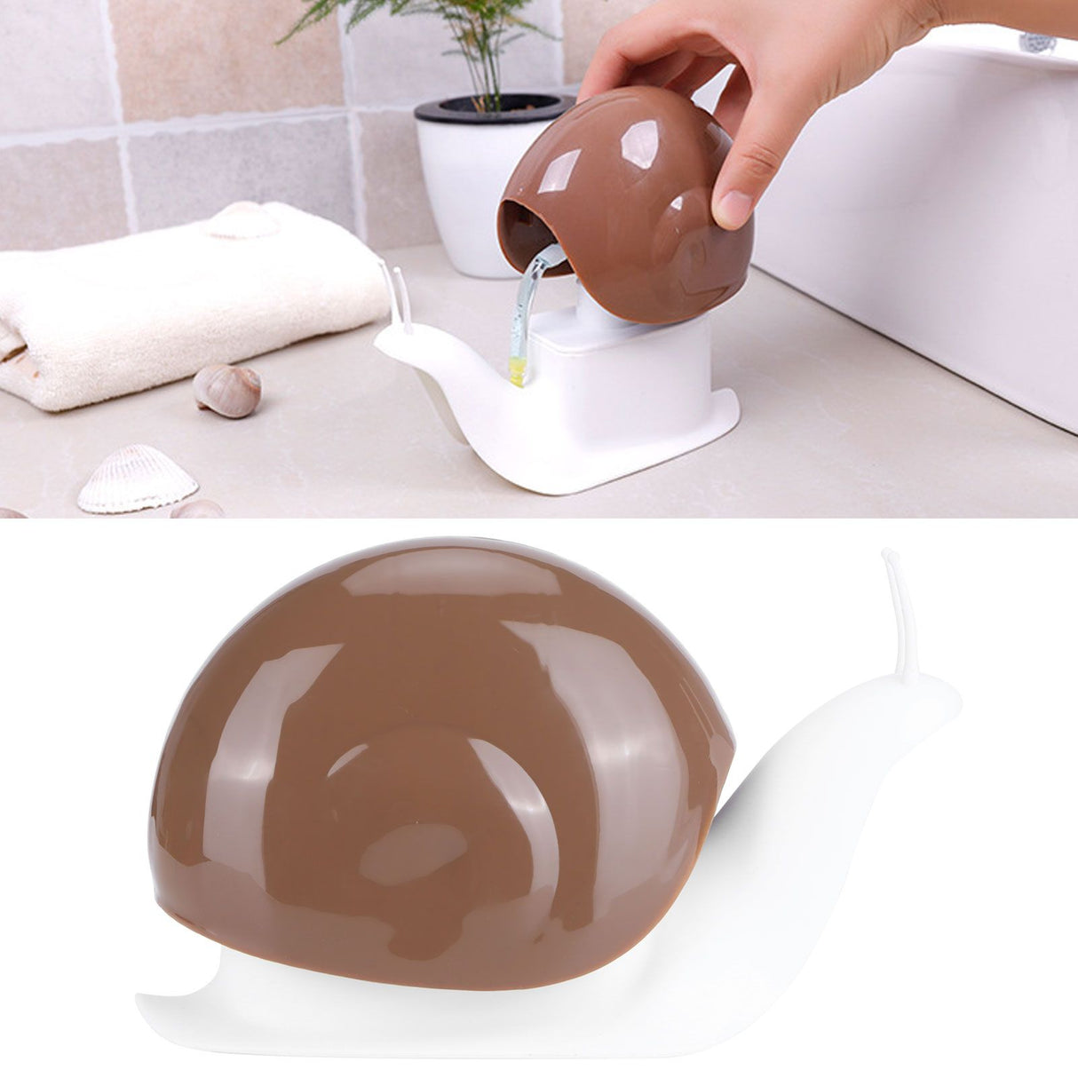 Cute Soap Dispenser Portable Cosmetic Lotion Storage Bottle Container for Home Bathroom Hotel