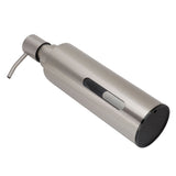 Liquid Soap Dispenser Shower Gel Lotion Bottle Container Home Bathroom Accessory - Close-Up Angle