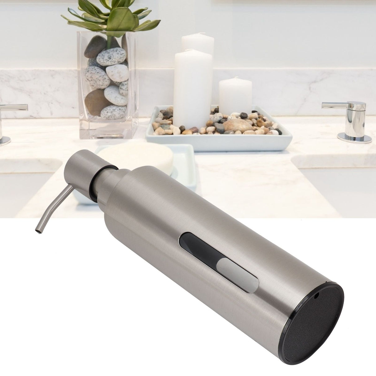 Liquid Soap Dispenser Shower Gel Lotion Bottle Container Home Bathroom Accessory