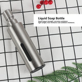 Liquid Soap Dispenser Shower Gel Lotion Bottle Container Home Bathroom Accessory