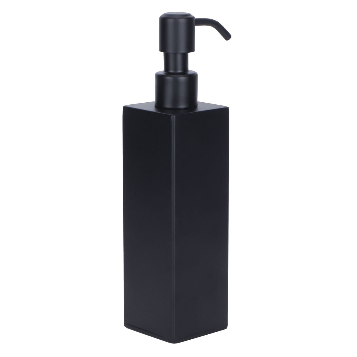200ml Square Shower Bottle 304 Stainless Steel Shampoo Hand Soap Dispenser Black