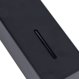 200ml Square Shower Bottle 304 Stainless Steel Shampoo Hand Soap Dispenser Black - Extra Image