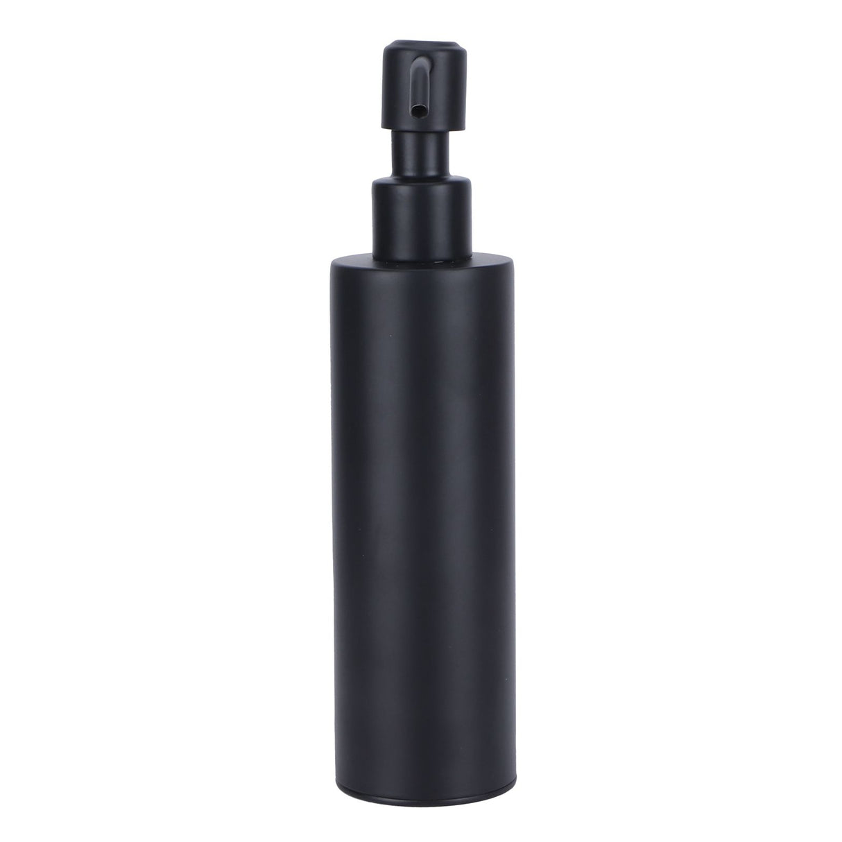 200ml Round Soap Dispenser Wall‑Mounted Shampoo Shower Gel Container Bathroom Supply Black
