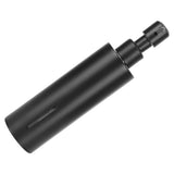 200ml Black Soap Dispenser Countertop 304 Stainless Steel Lotion Shampoo Liquid Container - Rear View