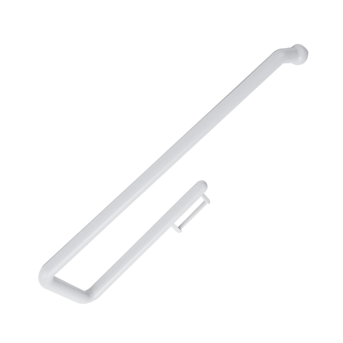 Wall Mounted Paper Roll Holder Towel Hanger Toilet Paper Rack Bathroom Kitchen OrganizerWhite