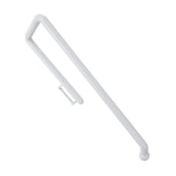 Wall Mounted Paper Roll Holder Towel Hanger Toilet Paper Rack Bathroom Kitchen OrganizerWhite