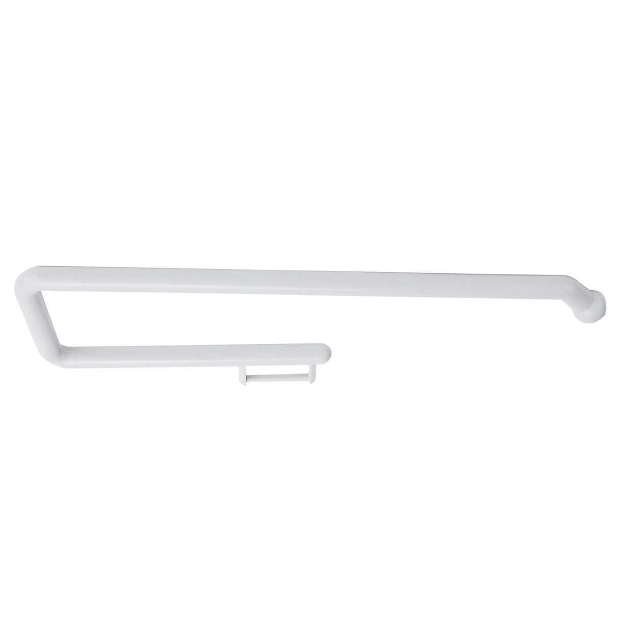 Wall Mounted Paper Roll Holder Towel Hanger Toilet Paper Rack Bathroom Kitchen OrganizerWhite