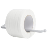 Wall Mounted Paper Roll Holder Towel Hanger Toilet Paper Rack Bathroom Kitchen OrganizerWhite - Extra Image