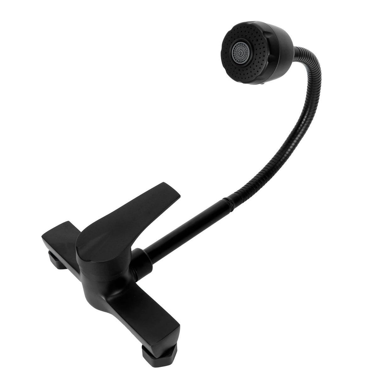 G1/2 Wall Mounted Faucet Bathtub Hot and Cold 360 Degree Rotation Water Mixer Tap