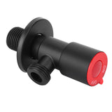 G1/2 Thread Angle Valve Stainless Steel Water Stop Valve for Bathroom Toilet SuppliesSingle Hot - 45-Degree Angle