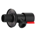 G1/2 Thread Angle Valve Stainless Steel Water Stop Valve for Bathroom Toilet SuppliesSingle Hot