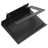 Toilet Paper Rack Wall Mounted Paper Towel Stand with Phone Holder Bathroom Supplies Black - Extra Image