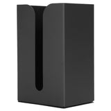 Black Tissue Box Holder Stand Wall Mount Napkin Organizer for Kitchen Bathroom Toilet