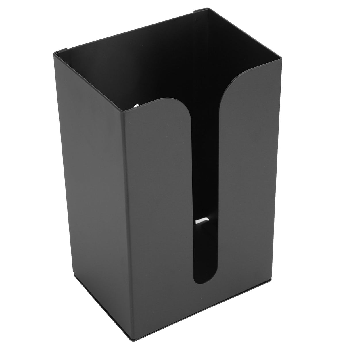 Black Tissue Box Holder Stand Wall Mount Napkin Organizer for Kitchen Bathroom Toilet