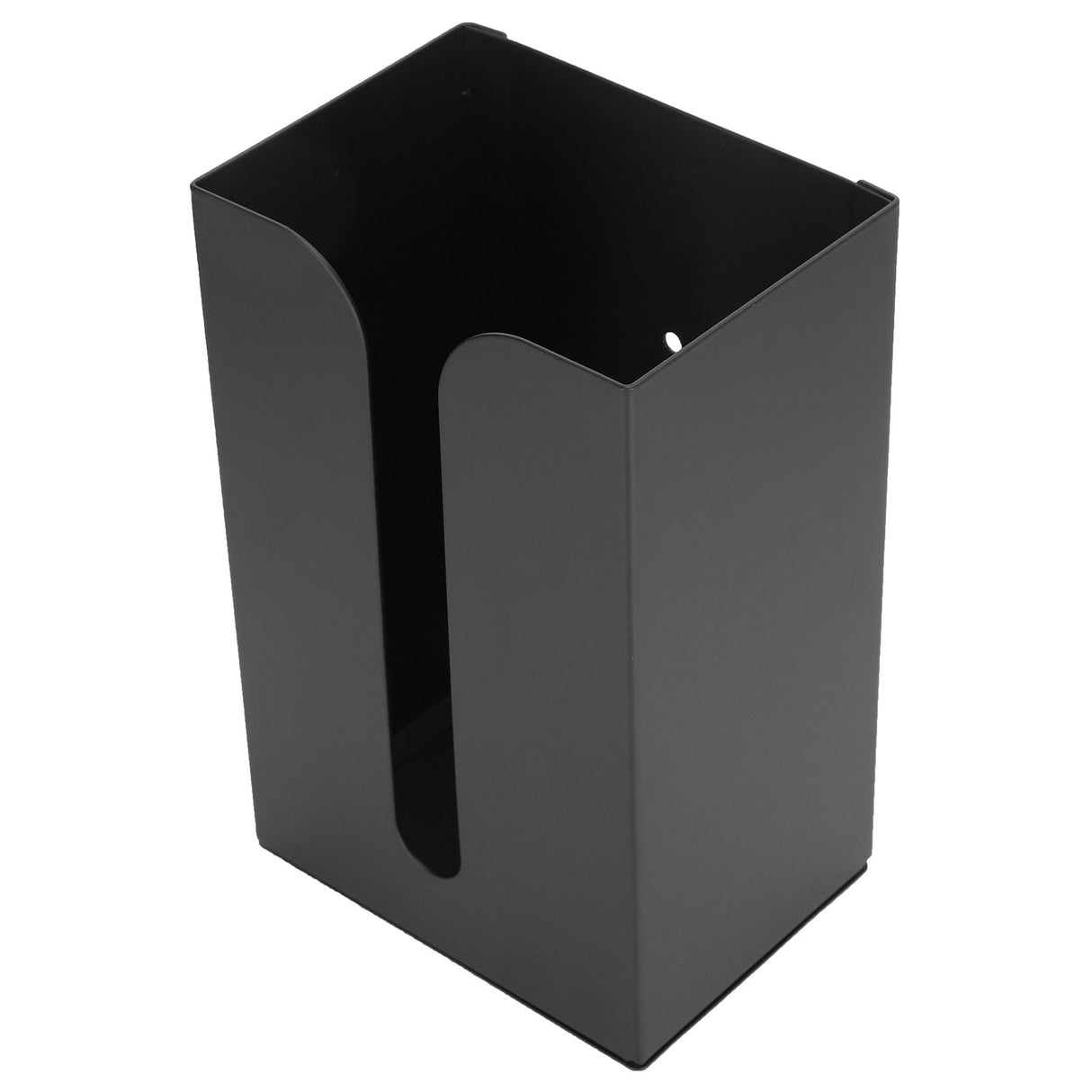Black Tissue Box Holder Stand Wall Mount Napkin Organizer for Kitchen Bathroom Toilet