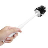 Toilet Brush with Holder Set Wall Mounted Soft Toilet Cleaner Brush for Bathroom - Extra Image