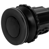 Stainless Steel Wash Basin Drain Filter Sink Drain Stopper Bathroom Accessories Black
