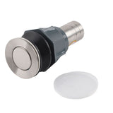 No Glue Stainless Steel Basin Drain Sink Drain Stopper NonOverflow Bathroom Hardware