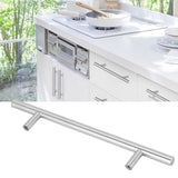 Cabinet Handle Stainless Steel Drawer Pull Handle Hardware for Cupboard Dressing Table200x128x10mm - Extra Image