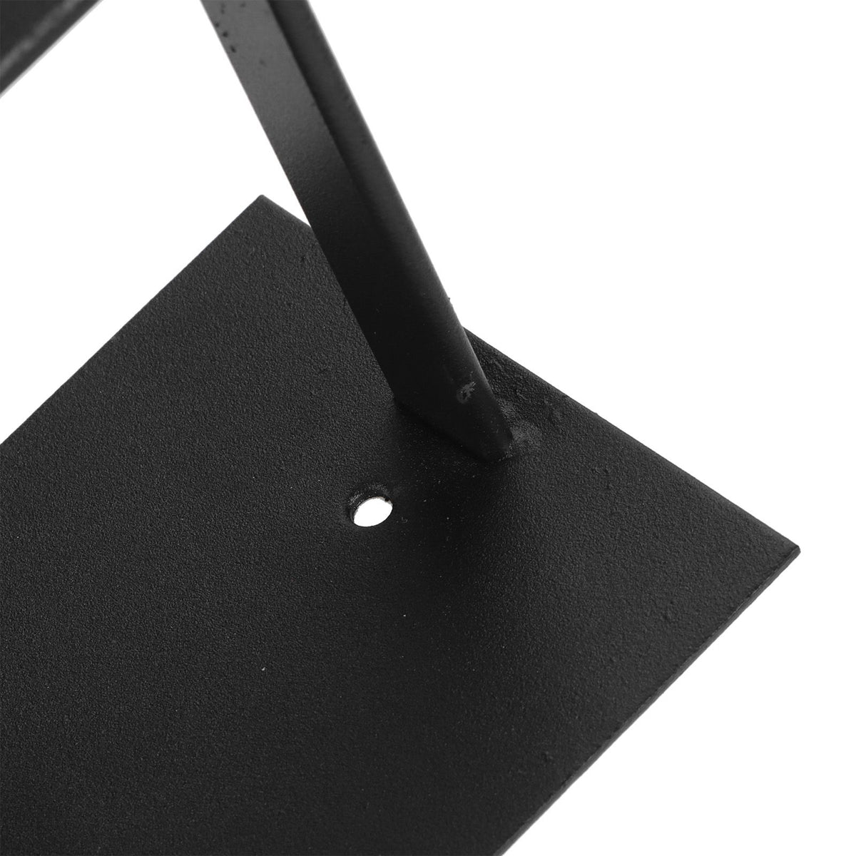 Paper Towel Holder Under Cabinet Self Adhesive Toilet Paper Rack Bathroom Kitchen Matte Black