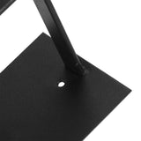 Paper Towel Holder Under Cabinet Self Adhesive Toilet Paper Rack Bathroom Kitchen Matte Black
