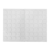 70Pcs Round Sticker Acrylic Acid Transparent Double Sided Adhesive Tape for Fixation - 45-Degree Angle