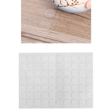 70Pcs Round Sticker Acrylic Acid Transparent Double Sided Adhesive Tape for Fixation