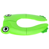 Folding Potty Seat Pad Portable Baby Toddler Toilet Training Seat Non Slip Pad for Travel(Green ) - 45-Degree Angle