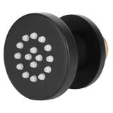 G1/2 Shower Sprayer Adjustable Rotatable Wall Mounted Massage Spray Jet Bathroom Supply - Front View
