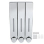 Liquid Soap Dispenser Wall Mounted Shampoo Shower Gel Container for Bathroom Kitchen