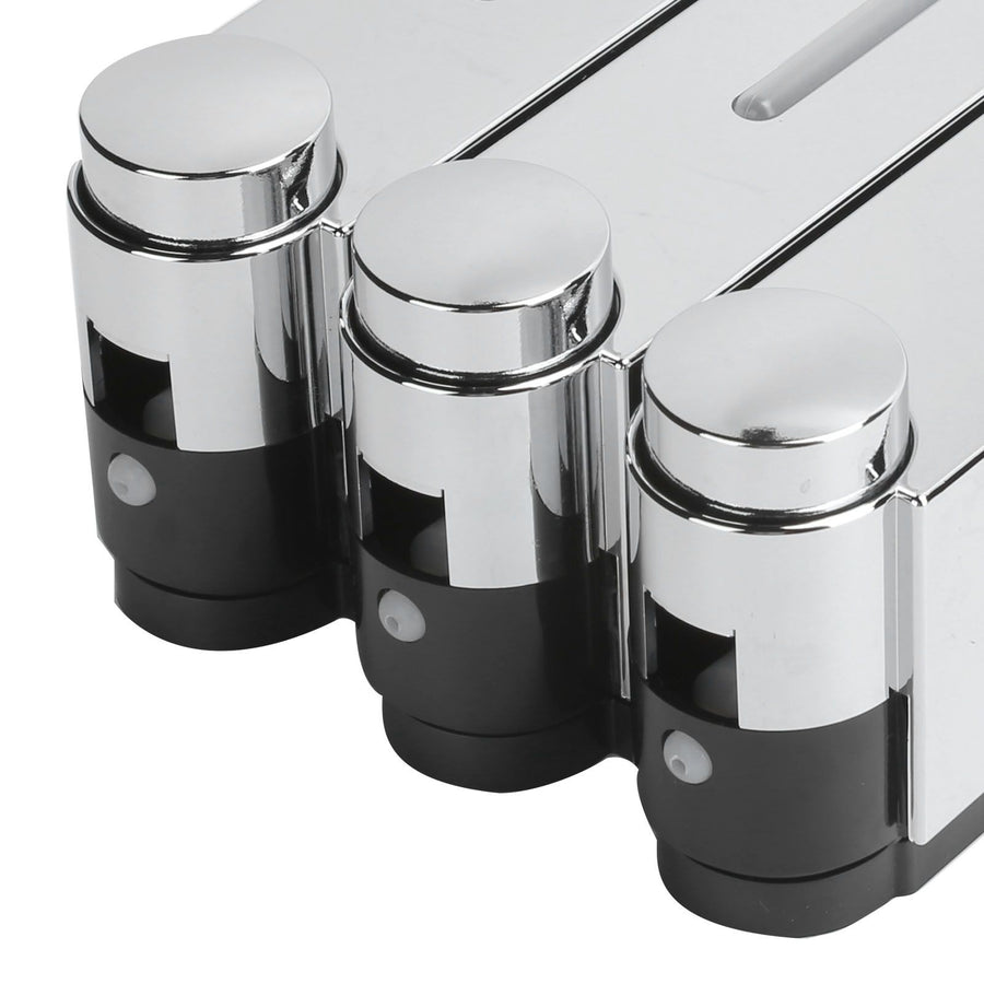 Liquid Soap Dispenser Wall Mounted Shampoo Shower Gel Container for Bathroom Kitchen