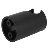 Shower Head Holder Wall Mounted Bathroom Handheld Shower Sprayer Stand Bracket SupplyBlack - Close-Up Angle