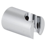 Shower Head Holder Wall Mounted Bathroom Handheld Shower Sprayer Stand Bracket SupplySilver - Top-Down View