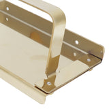 Golden Stainless Steel Roll Paper Shelf Bathroom Toilet Paper Holder Rack for Home