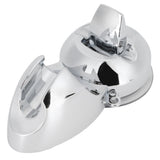 ABS Shower Head Holder Suction Cup Handheld Showerhead Bracket Adjustable for Bathroom - Top-Down View