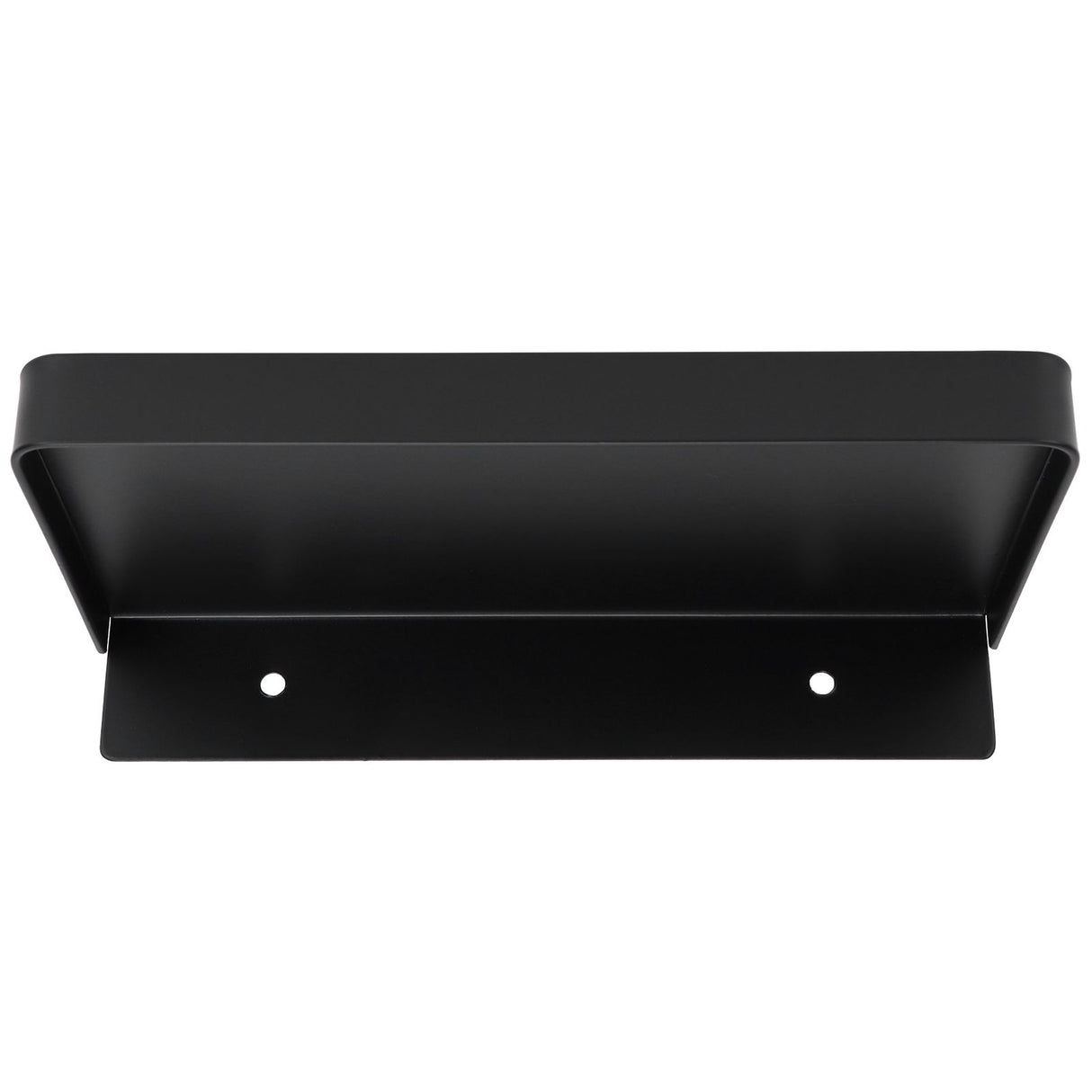 Bathroom Phone Holder Wall Mounted Thick Phone Storage Shelf Toilet Accessory 185x90mmBlack