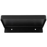 Bathroom Phone Holder Wall Mounted Thick Phone Storage Shelf Toilet Accessory 185x90mmBlack - Front View
