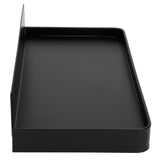 Bathroom Phone Holder Wall Mounted Thick Phone Storage Shelf Toilet Accessory 185x90mmBlack