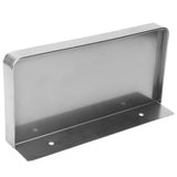 Bathroom Phone Holder Wall Mounted Thick Phone Storage Shelf Toilet Accessory 185x90mmBrushed - Top-Down View