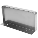 Bathroom Phone Holder Wall Mounted Thick Phone Storage Shelf Toilet Accessory 185x90mmBrushed - Close-Up Angle