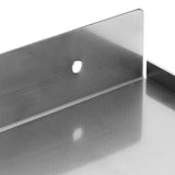 Bathroom Phone Holder Wall Mounted Thick Phone Storage Shelf Toilet Accessory 185x90mmBrushed - Extra Image