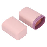 Portable Toothbrush Holder Toothbrush Storage Box Toothpaste Box for Indoor Outdoor Camping TravelPink - Close-Up Angle