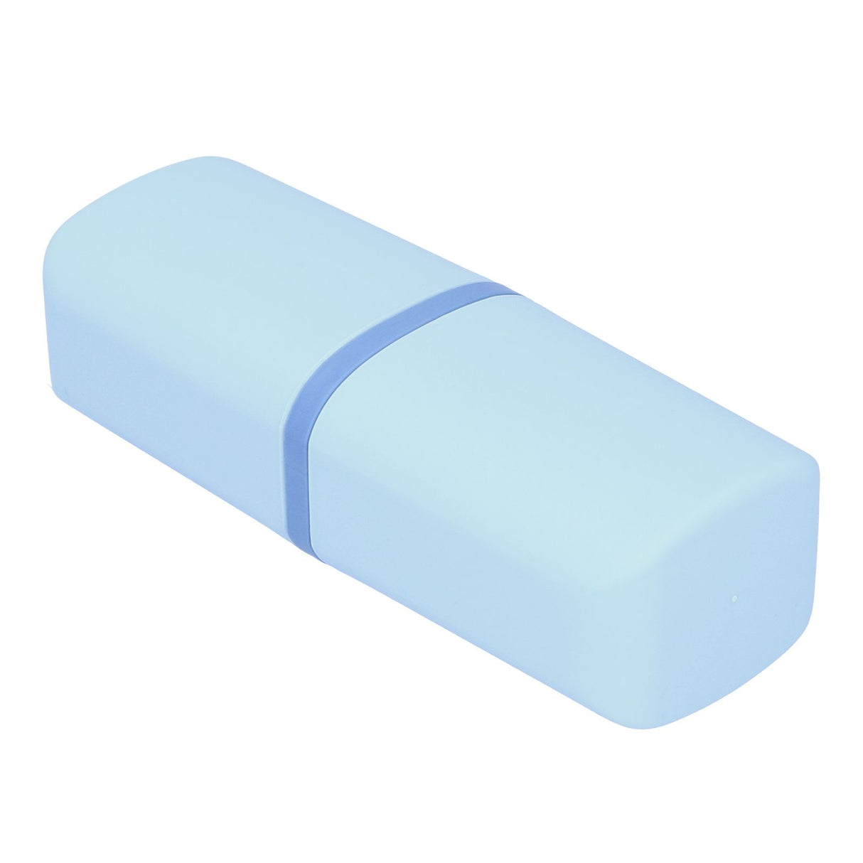 Portable Toothbrush Holder Toothbrush Storage Box Toothpaste Box for Indoor Outdoor Camping TravelBlue