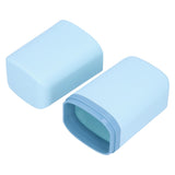 Portable Toothbrush Holder Toothbrush Storage Box Toothpaste Box for Indoor Outdoor Camping TravelBlue