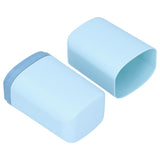 Portable Toothbrush Holder Toothbrush Storage Box Toothpaste Box for Indoor Outdoor Camping TravelBlue